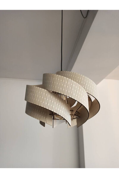 Ferisa Home 70 Cm Bohem Modern Lüx Sarmal Sarkıt Avize Salon Avizesi
