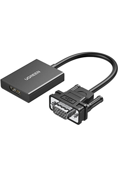 Ugreen CM513 Μετατροπέας VGA αρσενικό σε HDMI θηλυκό 1 τεμάχιο