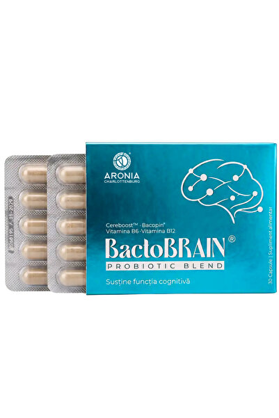 Aronia Charlottenburg BactoBRAIN® Formula Premium cu Probiotice, Prebiotice, ...