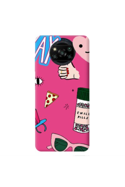 Other Xiaomi Poco X3 /X3 Pro Chill Fuchsia Colored Silicone TPU Θήκη