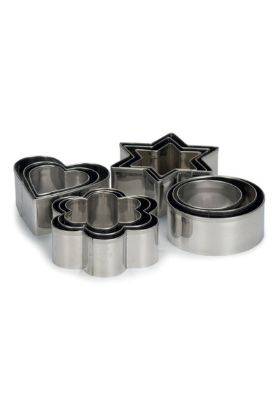 Patisse Set 12 forme pentru aluat, inox -