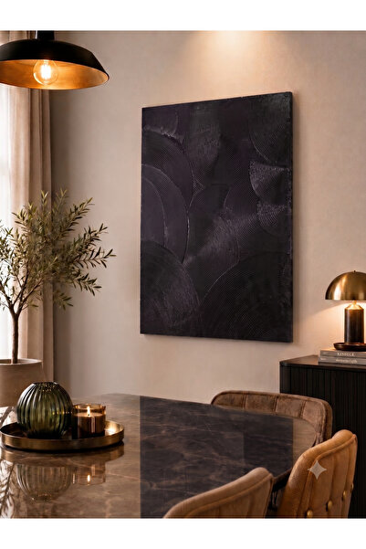 canvas BILARTHOUSE EL YAPIMI DOKULU RÖLYEF TABLO