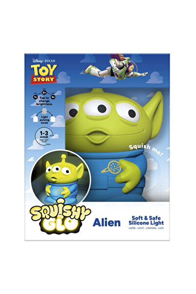 Paladone Products Lampă siliconică Alien Toy Story SquishyGlo, reîncărcabilă