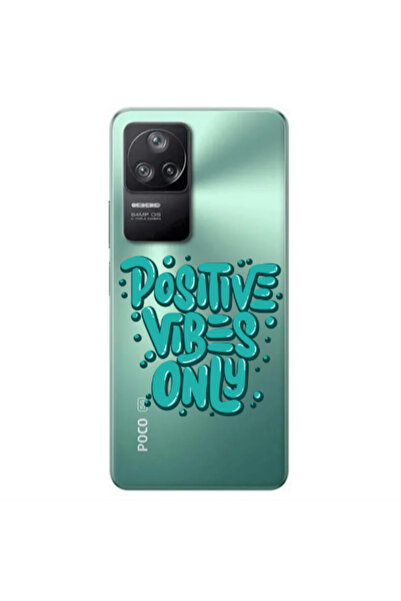 Other Xiaomi Poco F4 Positive Vibes Only Transparent Silicone TPU Θήκη