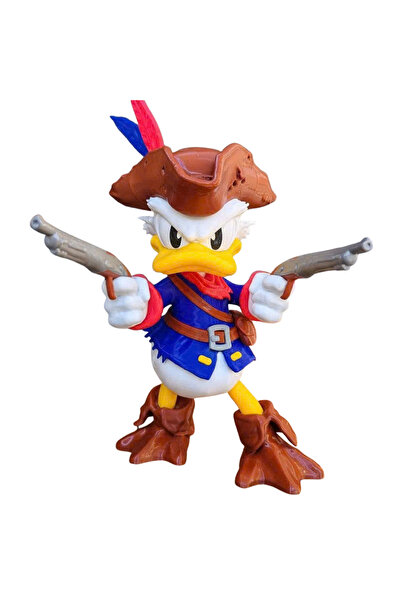 Eva Prints Figurina Duck Sparrow 31 cm, model decorativ printat 3D in Romania...