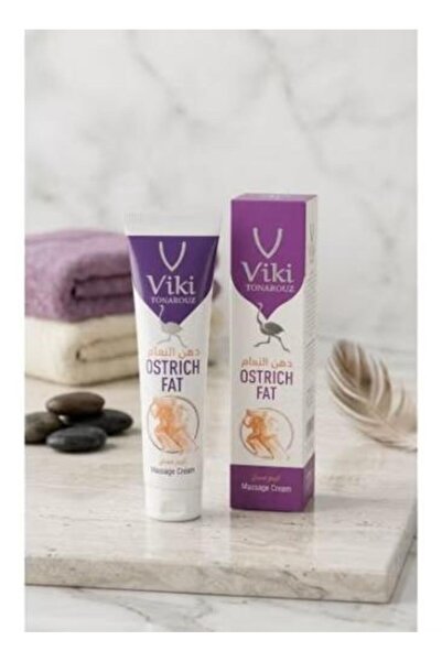 VIKI Tonarouz Ostrich Oil Massage Cream - Muscle Relief and Deep Hydration