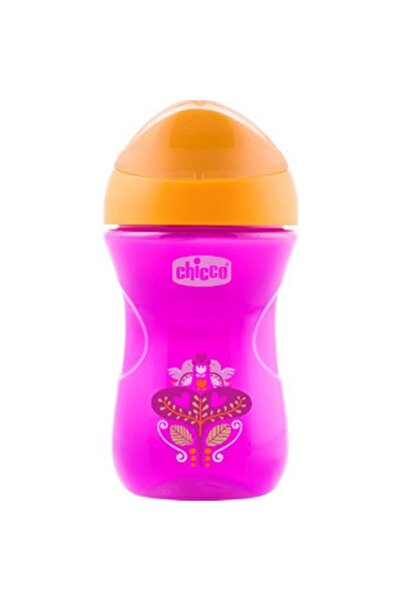 Chicco Εύκολο Ποτήρι 266ml από 12 μηνών. ροζ 06961-10