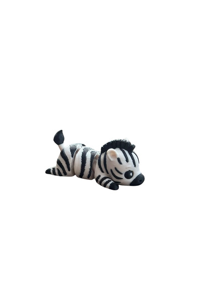 Eva Prints Set 8 Micro Figurine Savana, animale articulate printate 3D in Romania, colectie educativa, Colectia Flexies, 40 mm