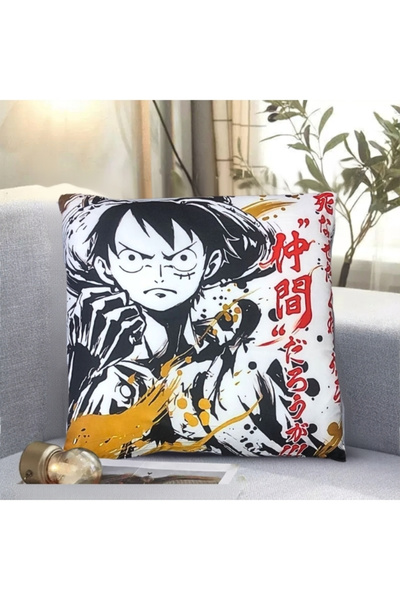 Generic Japanese Anime Style Throw Pillow 45 × 45 cm – Soft Square Decorative...
