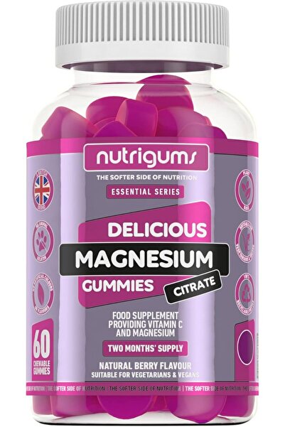 Nutrigums Supliment alimentar Jeleuri cu citrat de magneziu, Citrat de magnez...