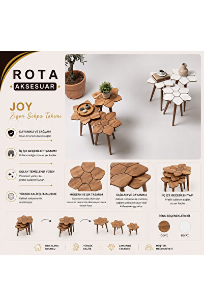 RotAksesuar Joy 3’lü Zigon