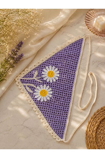alinastore Flower-Patterned Tie-Up Summer Hair Bandanas