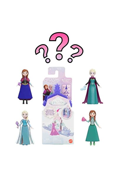 Disney Frozen Disney Karlar Ülkesi Kale Sürprizi ve Mini Bebek - Mor-Pembe Kale