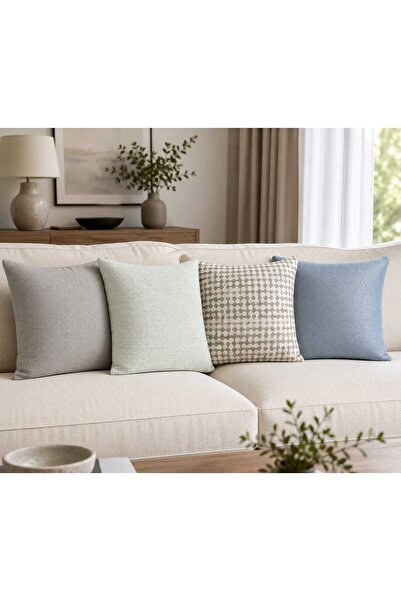 PİKKO HOME Morning Mist 4-Piece Polyester Duvet Cover Set (Kr)