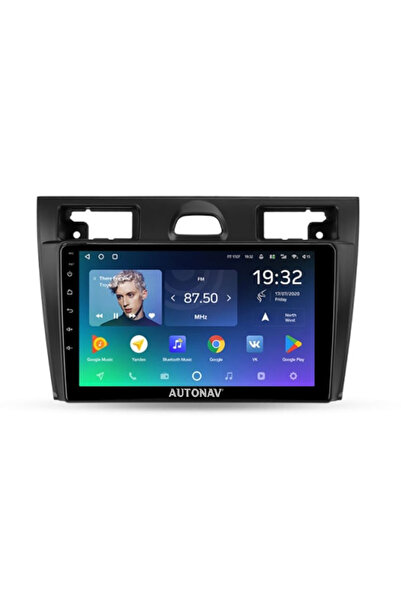 AUTONAV Navigație Android GPS dedicată pentru Ford Fiesta 2002-2008, Model Cl...