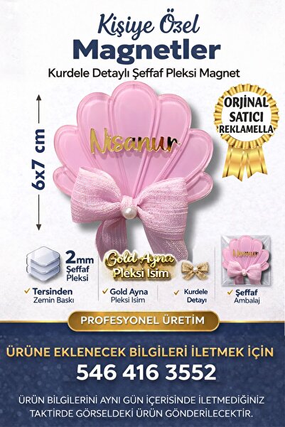 reklamella Deniz Kızı Temalı Figürlü Yuvarlak Doğum Günü Magneti Organizasyon...
