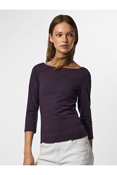 PIECES Top s 3/4 rukávy PCPHOEBE s U-výstřihem