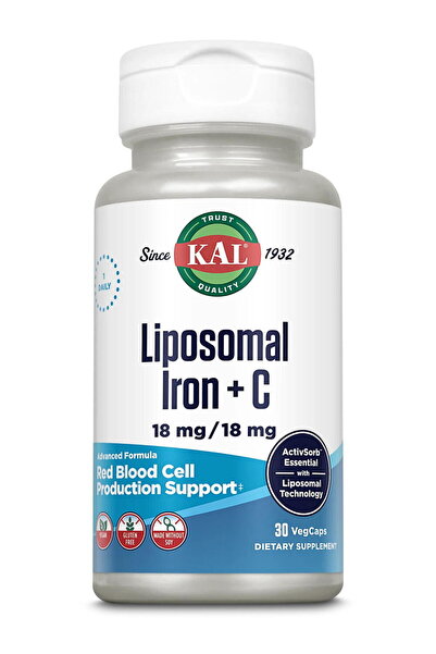 KAL Liposomal Iron + C 30cps vegetale
