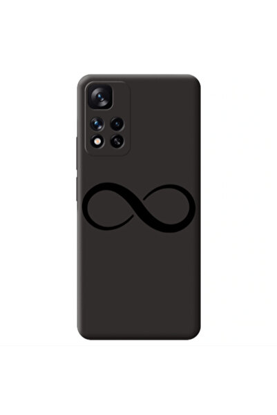 Other Xiaomi Redmi Note 11 Pro 5G Infinity Black Colored Silicone TPU Θήκη