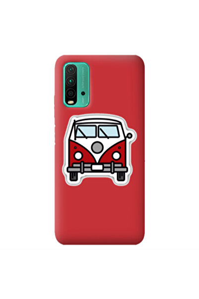 Other Xiaomi Poco M3 Minibus Red Colored Silicone TPU Θήκη