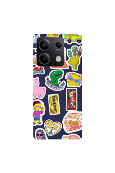 Other Xiaomi Redmi Note 13Pro 5G best cartoons Dark blue Colored Silicone TPU...