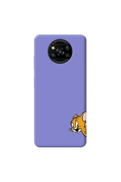 Other Xiaomi Poco X3 /X3 Pro Jerry 2 Purple Colored Silicone TPU Θήκη