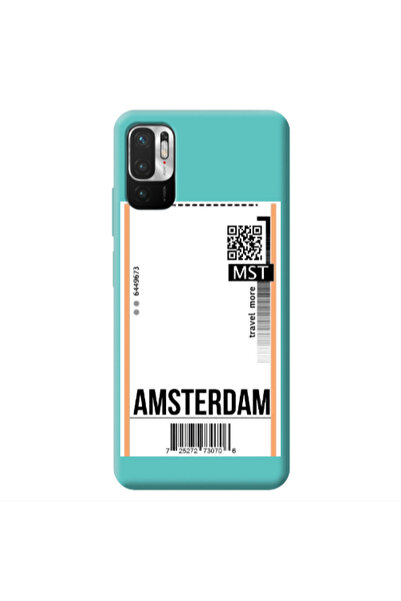 Other Xiaomi Redmi Note 10 Pro 5G Amsterdam Travel More Turquoise Colored Sil...