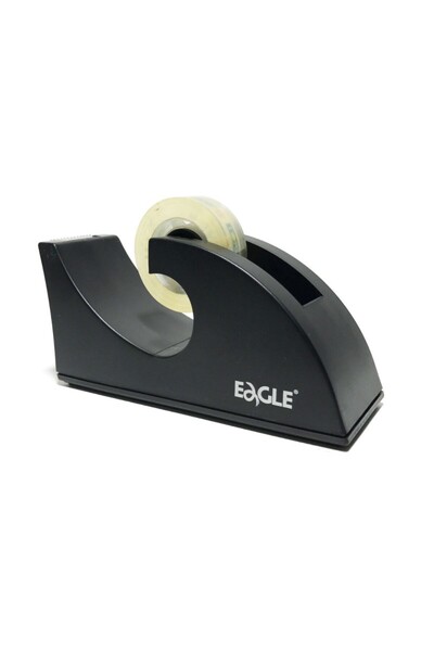 MC Micostore Dispenser birou Eagle 895, pentru banda adeziva, negru, plastic