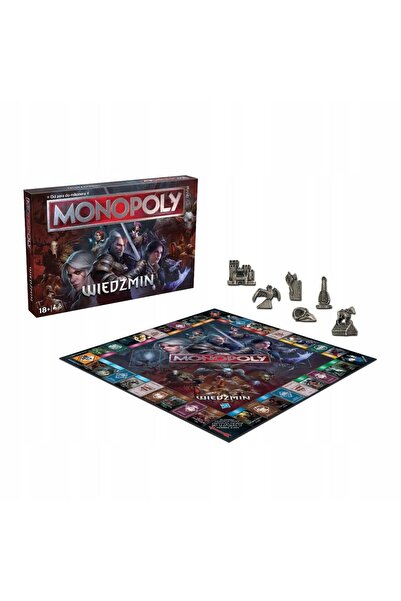 Winning Moves Joc de societate/board game Monopoly Wiedzmin, editie speciala,...