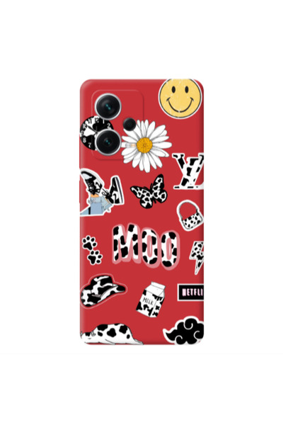 Other Xiaomi Poco X5 Find Yourself 6 Red Colored Silicone TPU Θήκη