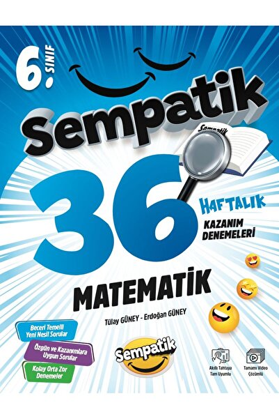 Ünlüler Karması Yayınları Ünlüler Karması 6. Sınıf Matematik 36 Haftalık Kaza...