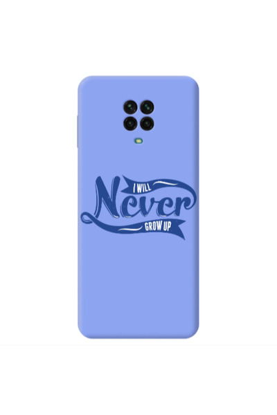 Other Xiaomi Redmi Note 9 Pro I Will Never Grow Up Light Purple Colored Silic...