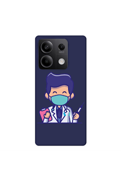 Other Xiaomi Redmi Note 13Pro 5G Specialist Doctor Dark blue Colored Silicone...