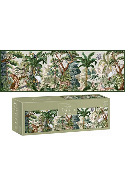 Interdruk Puzzle 1000 piese Secret Garden, Interdruk, Carton, Verde