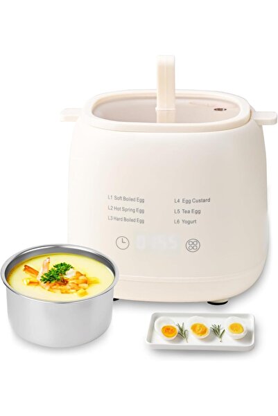 Arabest Egg Cooker,6-in-1 Automatic Multi-Function Egg Steamer,Convenient Egg...
