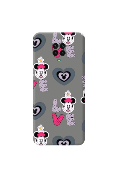 Other Xiaomi Redmi Note 9 Pro Minnie Grey Colored Silicone TPU Θήκη