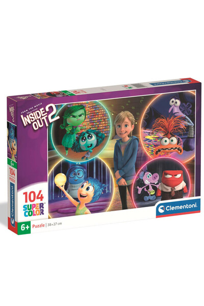 CLEMENTONI Puzzle Disney Emotii cu 104 piese