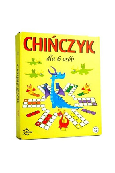ABINO Joc de societate / joc de masa Chinczyk pentru 6 persoane, educational,...