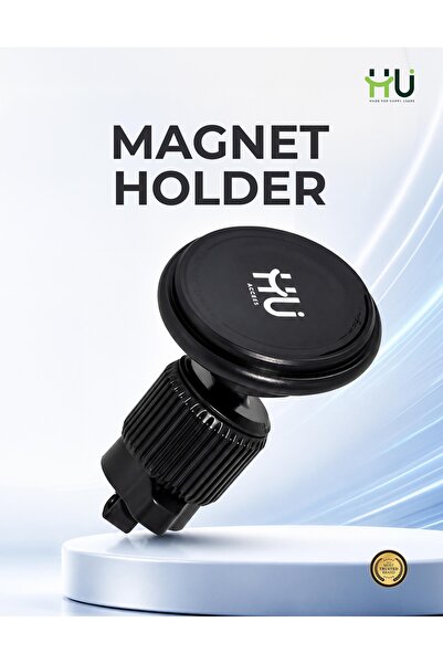 HU HAPPY USER HU Access Magnetic Car Phone Holder Air Vent Mount with 360° Ro...