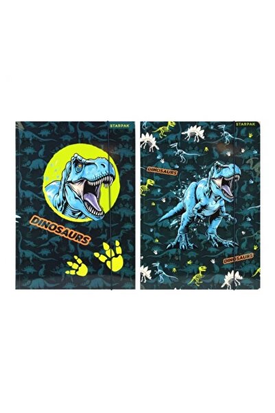 MC Micostore Starpak Dino Glow 559701 φάκελος, με ελαστικό, A4