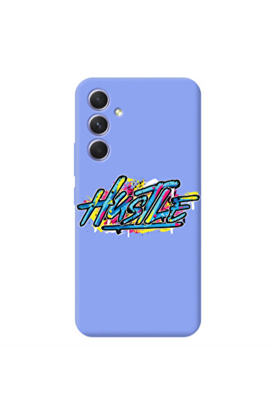 Other Samsung A54 No pain Light Purple Colored Silicone TPU Θήκη