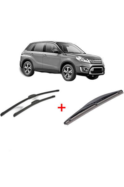 Bosch Σετ 3 υαλοκαθαριστήρων SUZUKI VITARA (LY) από το 2015, για το μπροστινό...