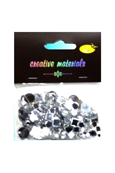 OEM Galeria Hobby - Elemente din cristal argintii 4–12 mm, 25 g