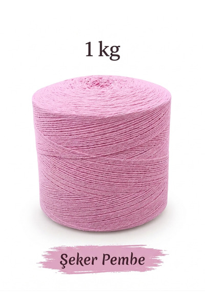 Bevella Macrame Cord 1 κιλό βαμβακερό νήμα για πλέξιμο στο χέρι - Νήμα αμιγκο...