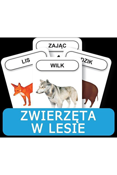 OEM KOMLOGO Cărți educative Dezvoltam vorbirea și gândirea Animalele din padure