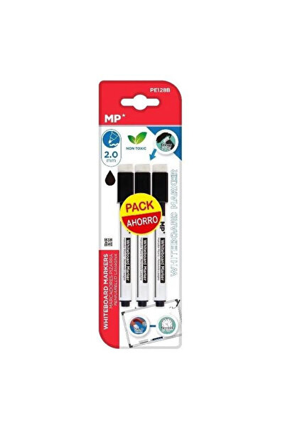 OEM MP Main Paper – Marker pentru tablă albă 3 buc. negru, 2 mm