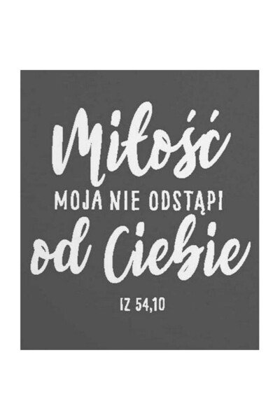 OEM Suport de pluta Szaron „Dragostea mea nu va pleca” 10×10 cm