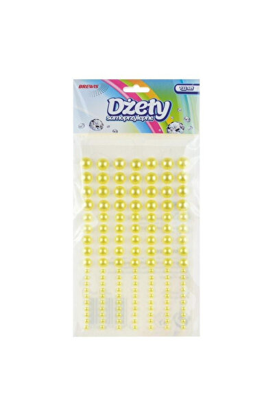 OEM Dzeturi autoadezive Brewis 133 buc. Mix de mărimi – culoare galbenă