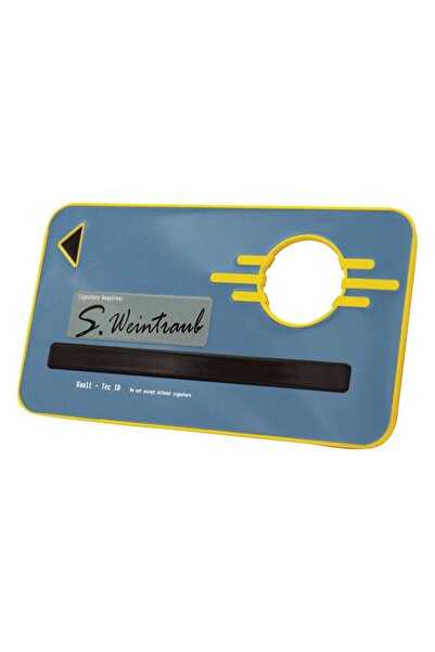 OEM Figurina card de securitate Vault 21 din Fallout: New Vegas, FaNaTtik, 11...