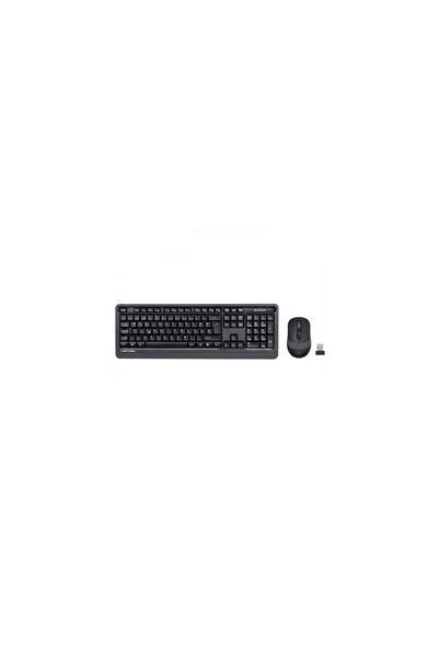 FG1010, Grey, FSTYLER, 2.4Ghz Wireless, Turkish F, Keyboard Mouse Set